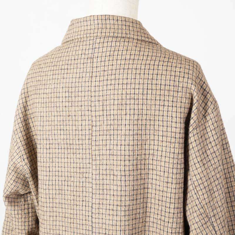 Honnete(���ͥå�) Short Coat Jacket_Cotton Wool Twill