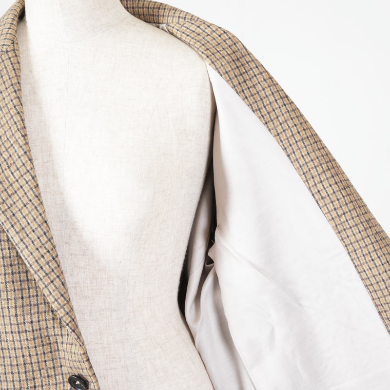 Honnete(���ͥå�) Short Coat Jacket_Cotton Wool Twill