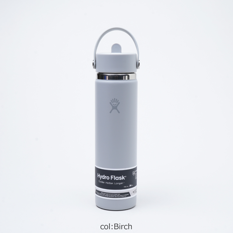 Hydro Flask(�ϥ��ɥ��ե饹��) HYDRATION 24oz WIDE MOUTH FLEX STRAW