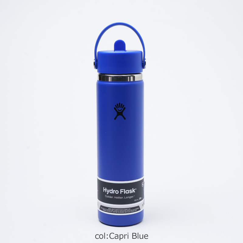 Hydro Flask(�ϥ��ɥ��ե饹��) HYDRATION 24oz WIDE MOUTH FLEX STRAW