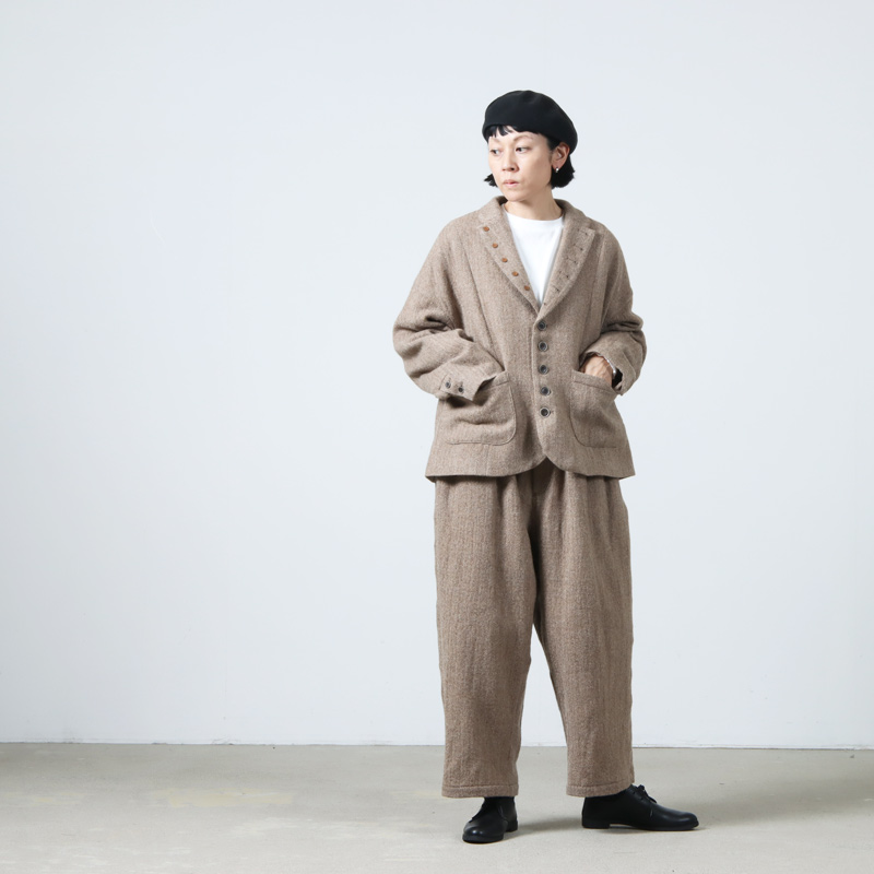 ICHI Antiquites(ƥ) WOOL HERRINGBONE 른㥱å