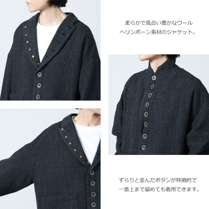 ICHI Antiquites(ƥ) WOOL HERRINGBONE 른㥱å