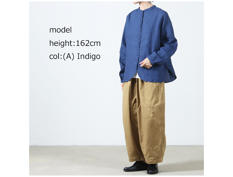ICHI Antiquites(ƥ) INDIGO LINEN 