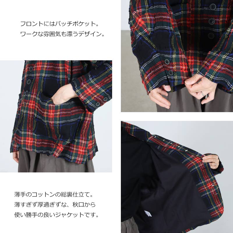 ICHI Antiquites(ƥ) TARTAN CHECK 㥱å