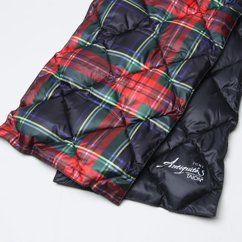 ICHI Antiquites(イチアンティークス) Antiquit s×TAION DOWN マフラー