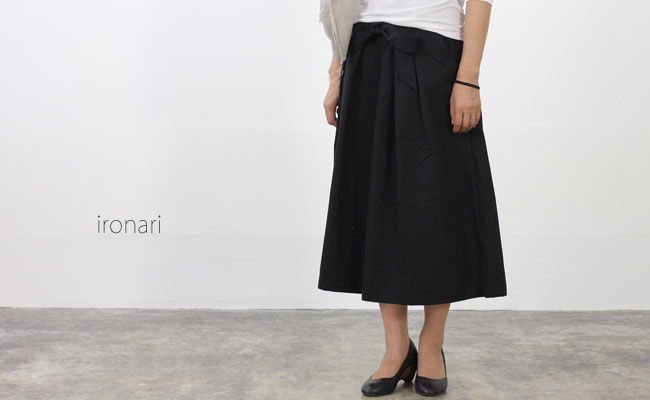 ironari HAKAMA THE PANTS(ハカマザ パンツ) col:17.ブラック、34