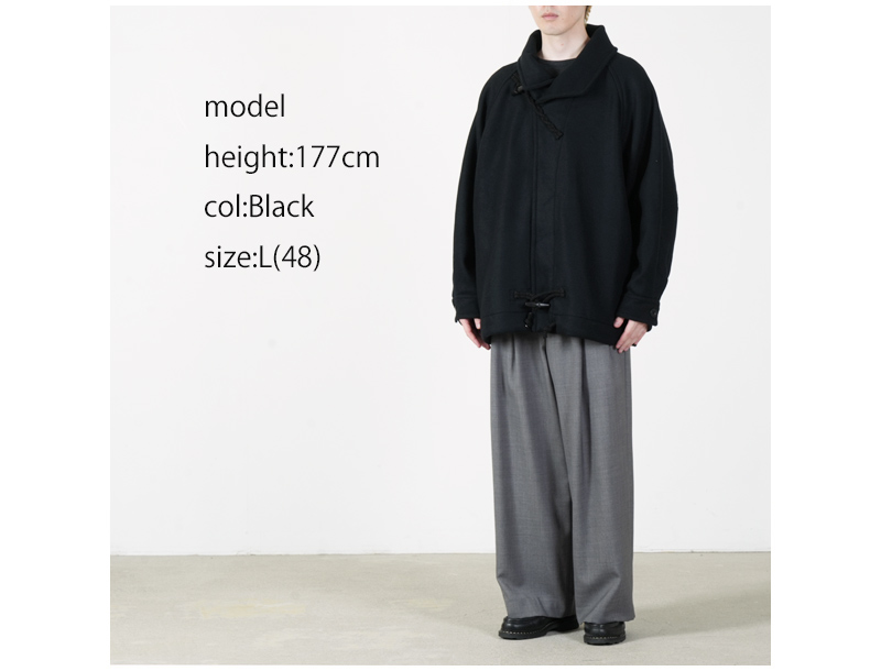 is-ness(�����ͥ�) Duffle Smock Coat