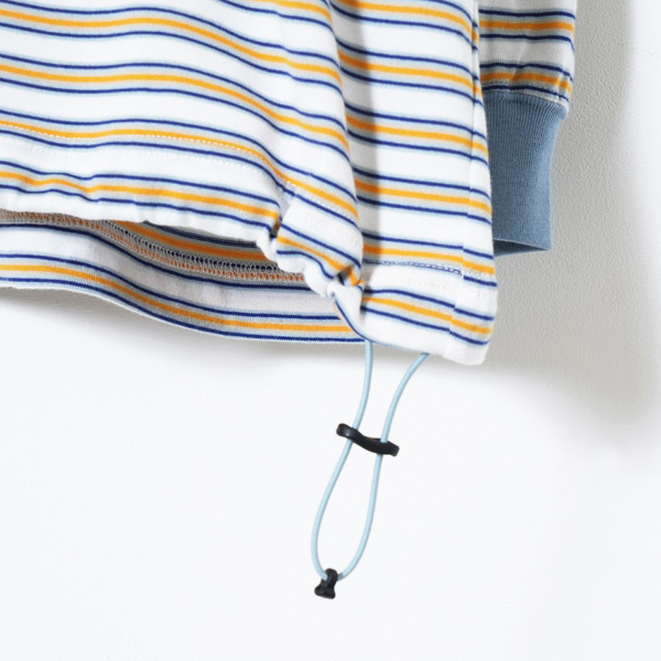 is-ness(�����ͥ�) Balloon Border Long-sleeve T-Shirt