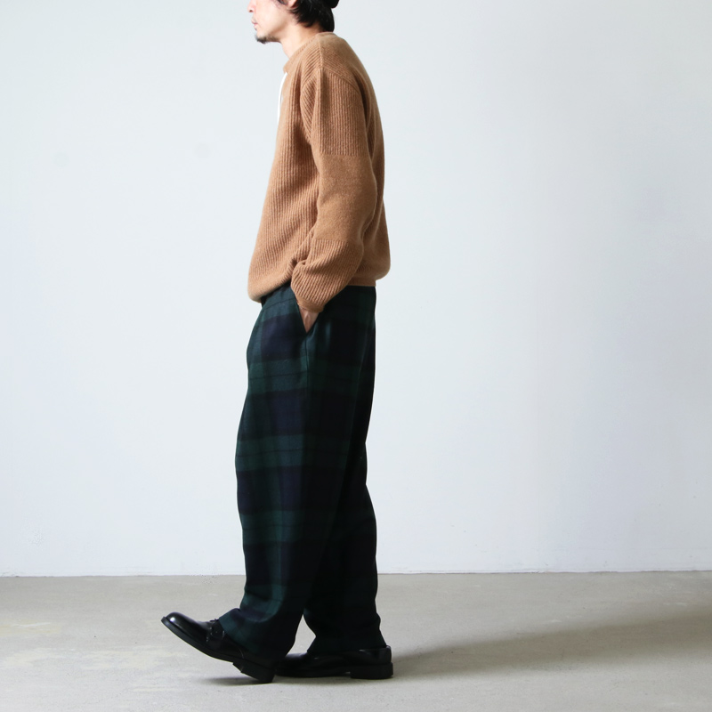 is-ness (イズネス) TUCK TROUSERS is-ness×Burel Factory / タック 