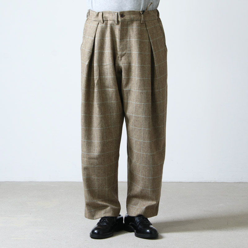 is-ness (イズネス) TUCK TROUSERS is-ness×Burel Factory / タック
