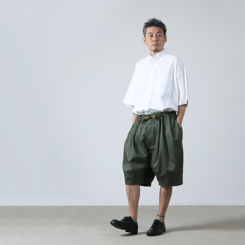 is-ness (イズネス) BALLOON EZ SHORT PANTS / バルーンイージー