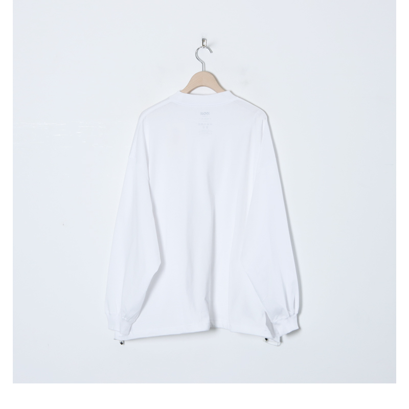 is-ness (イズネス) BALLOON LONG T SHIRT / バルーンロングTシャツ