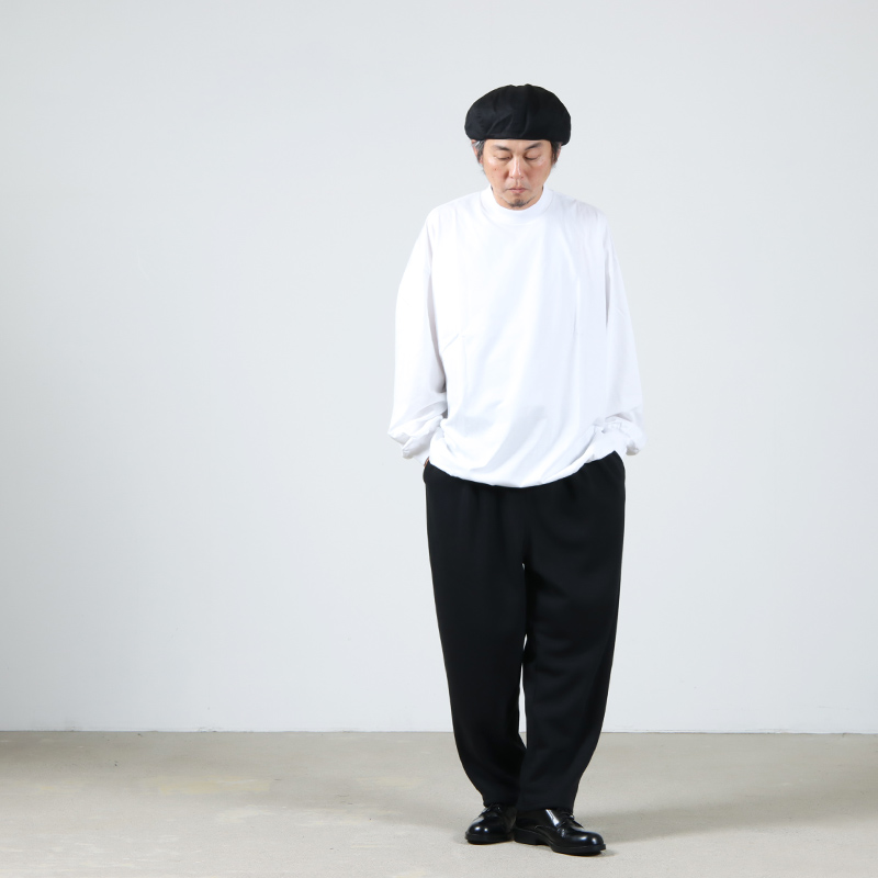 is-ness (イズネス) RELAX WIDE SWEAT PANT / リラックスワイド 