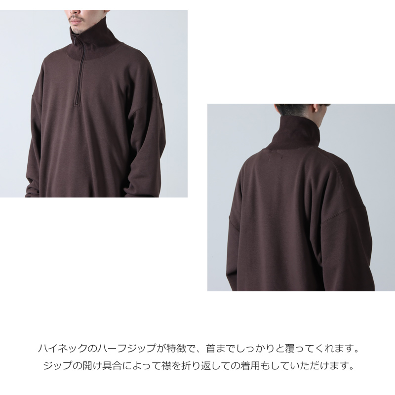 is-ness(ͥ) ZIP SWEATSHIRT