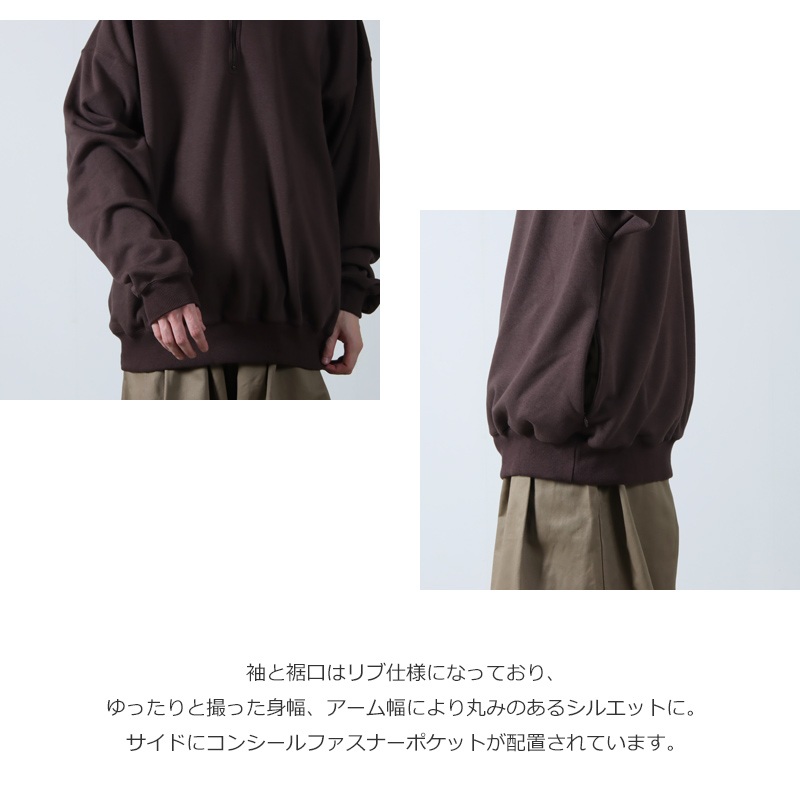 is-ness(ͥ) ZIP SWEATSHIRT