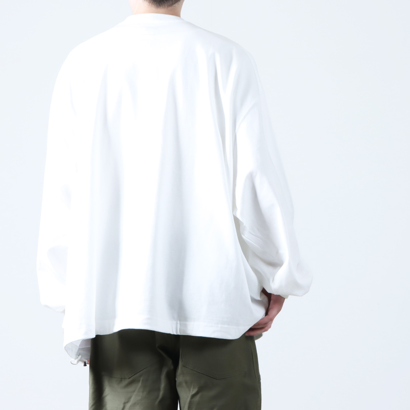 is-ness(ͥ) BALLOON LONG SLEEVE T SHIRT