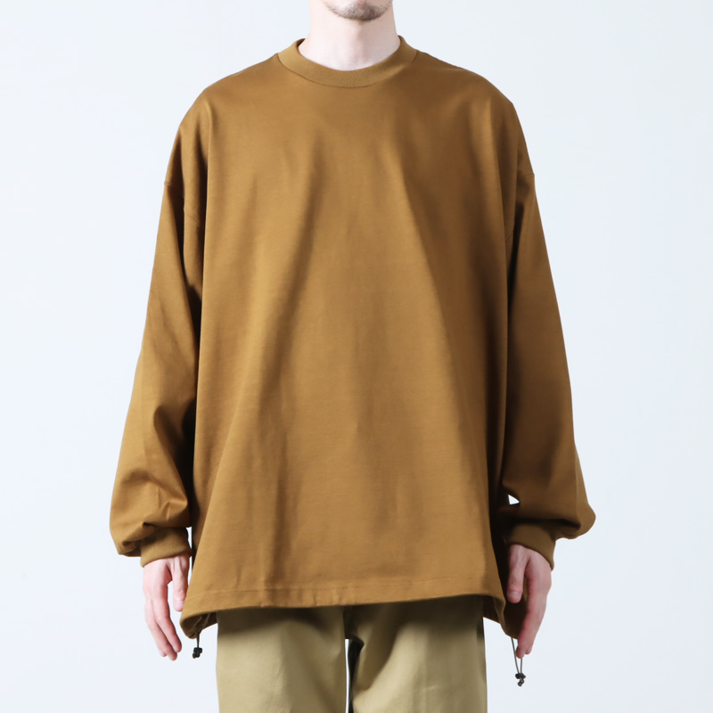 is-ness(ͥ) BALLOON LONG SLEEVE T SHIRT