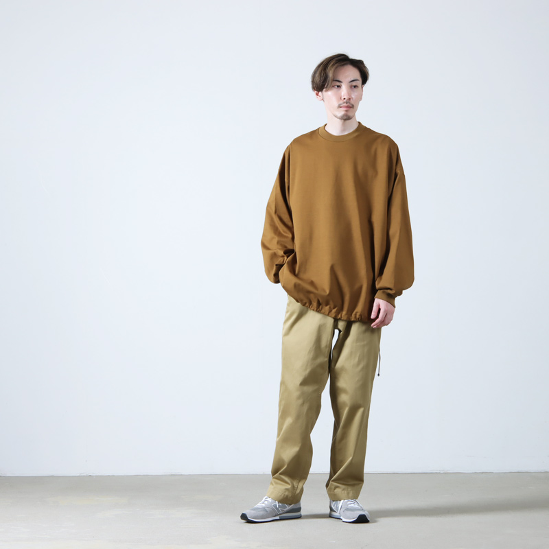 is-ness(ͥ) BALLOON LONG SLEEVE T SHIRT