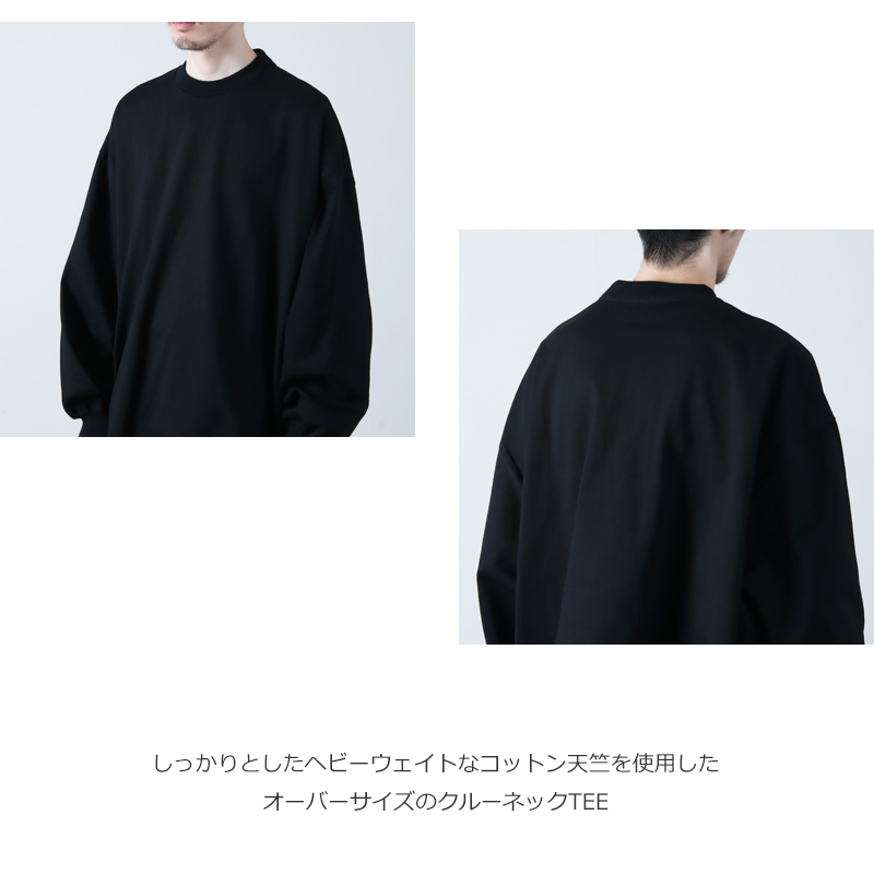 is-ness(ͥ) BALLOON LONG SLEEVE T SHIRT