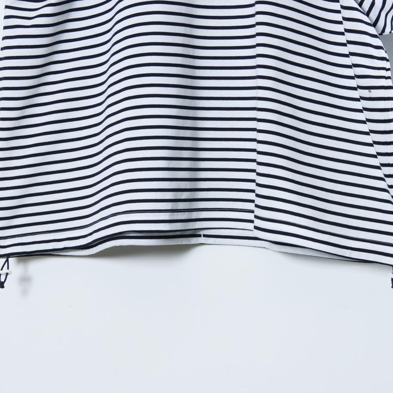 is-ness(ͥ) BALLOON STRIPES LONG SLEEVE T SHIRT