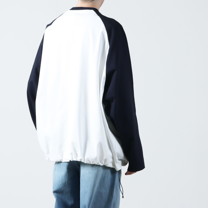 is-ness(ͥ) BALLOON RAGLAN LONG SLEEVE T SHIRT