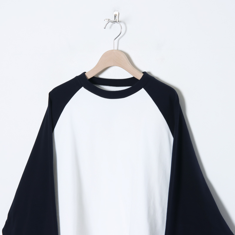 is-ness(ͥ) BALLOON RAGLAN LONG SLEEVE T SHIRT