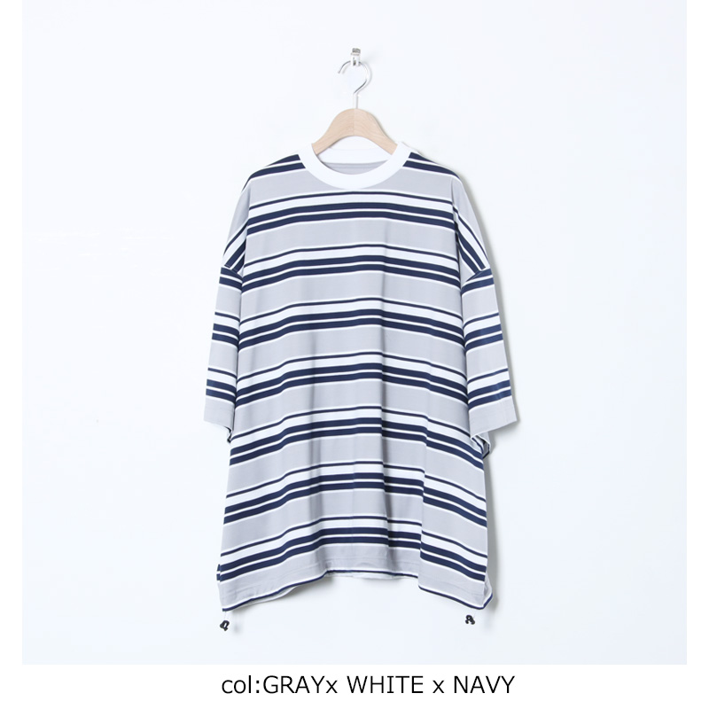 is-ness(ͥ) BALLOON BORDER T-SHIRT