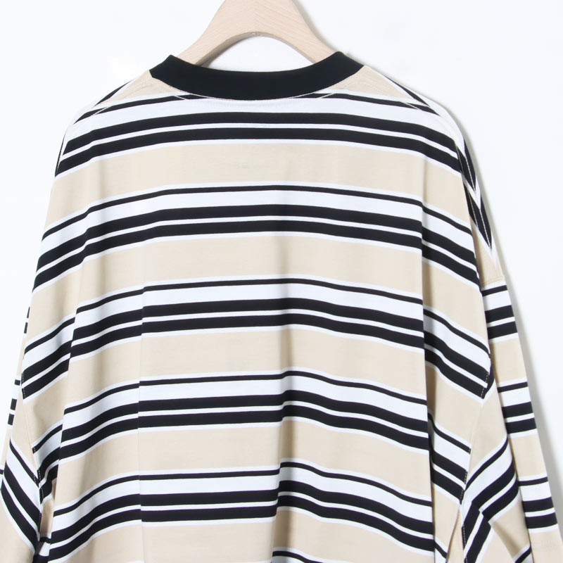 is-ness(ͥ) BALLOON BORDER T-SHIRT