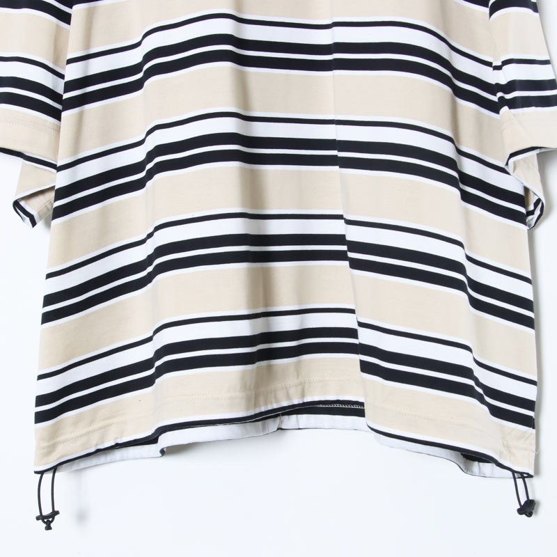 is-ness(ͥ) BALLOON BORDER T-SHIRT