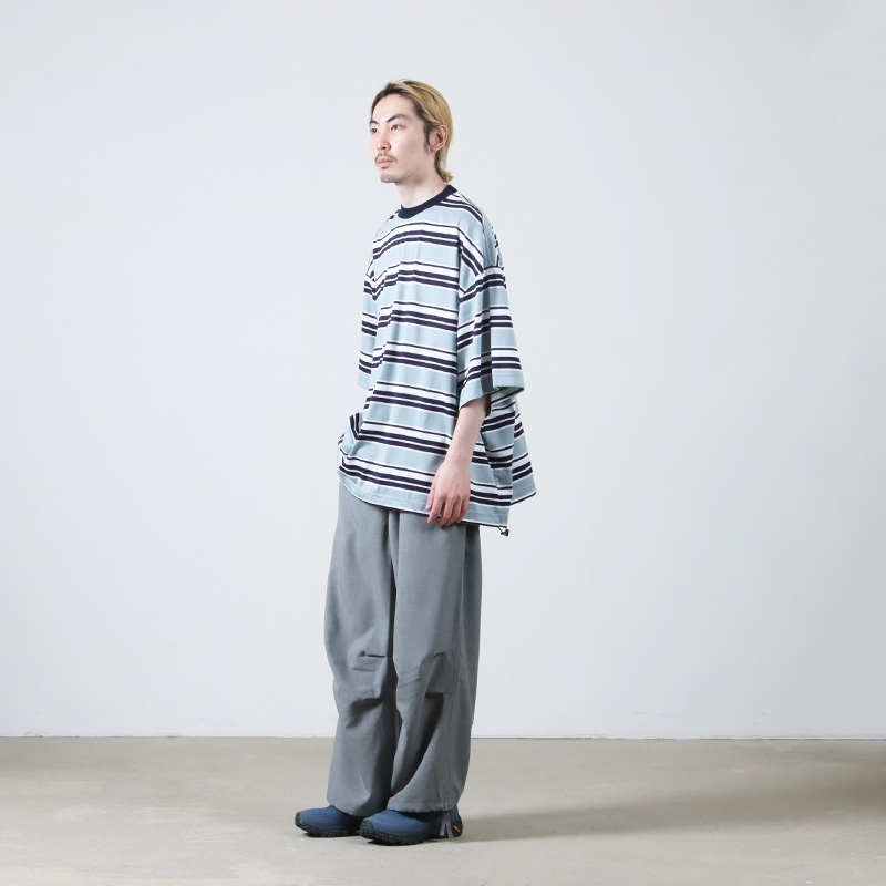 is-ness(ͥ) BALLOON BORDER T-SHIRT