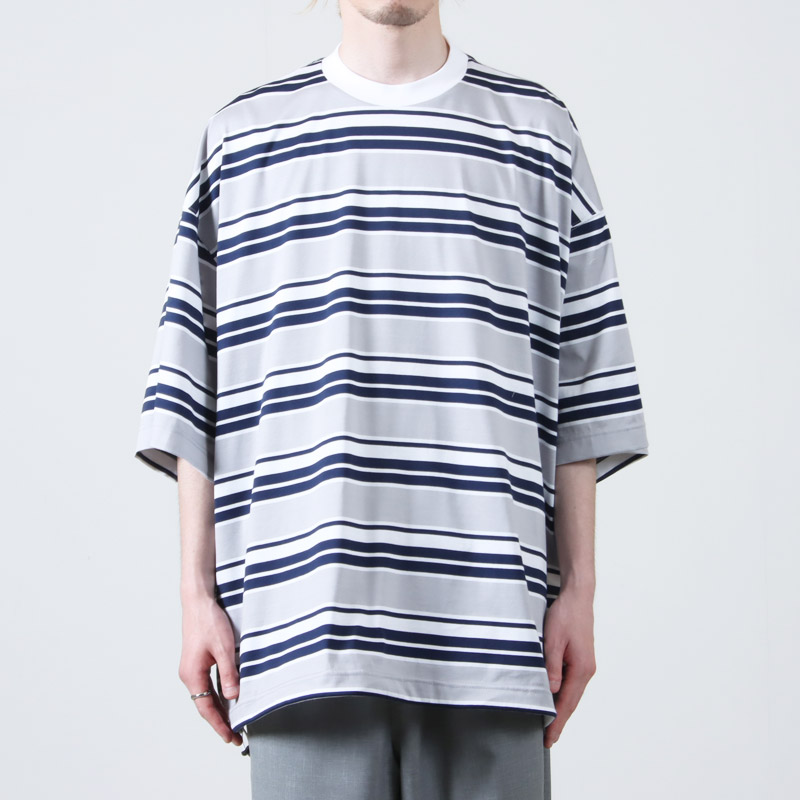 is-ness(ͥ) BALLOON BORDER T-SHIRT