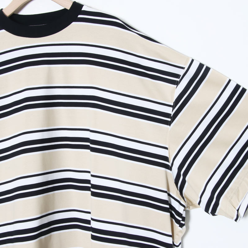 is-ness(ͥ) BALLOON BORDER T-SHIRT