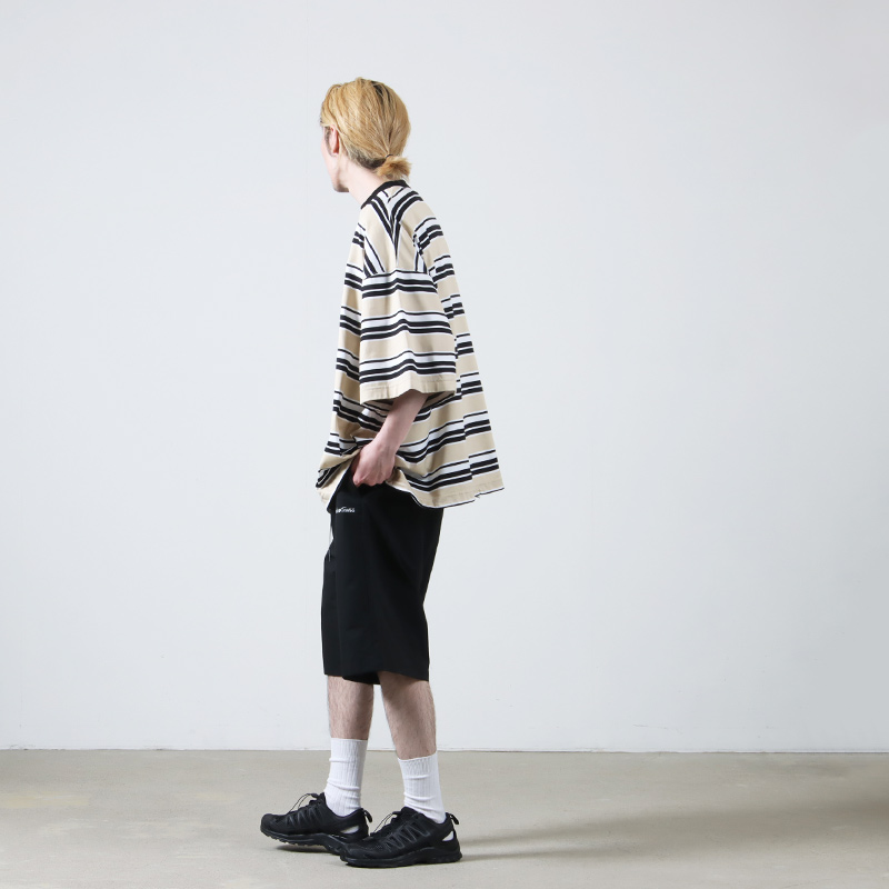 is-ness(ͥ) BALLOON BORDER T-SHIRT