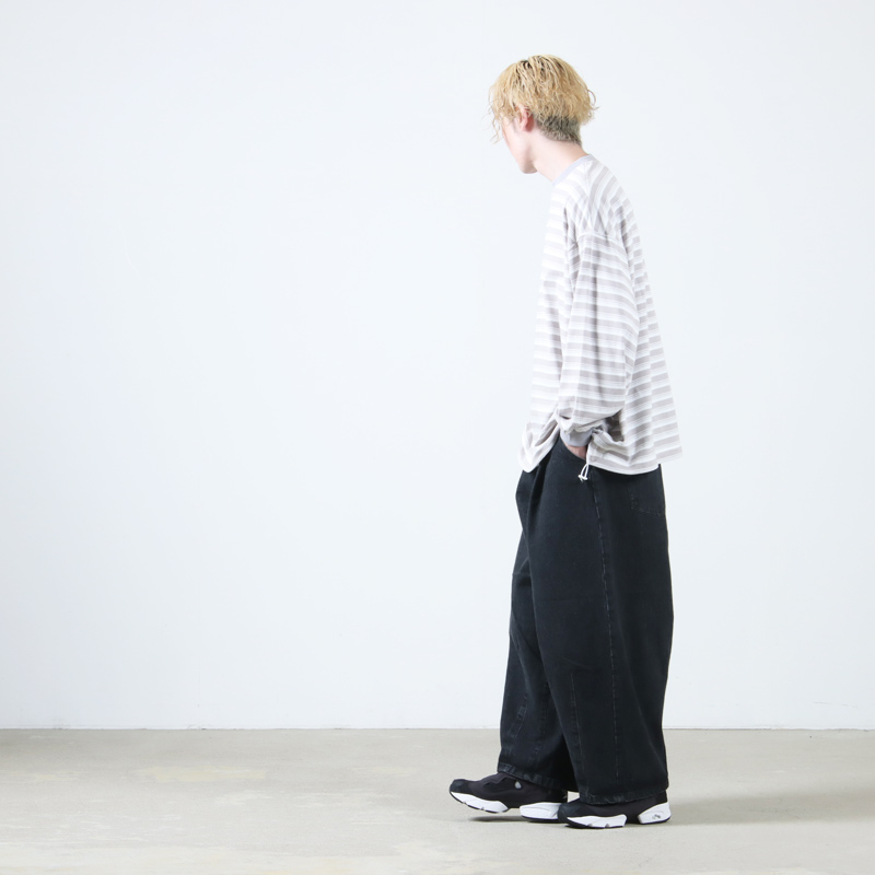 is-ness(ͥ) 5PK BALLOON PANTS(Enzyme Wash)
