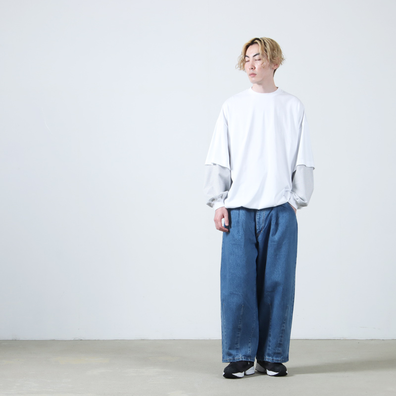 is-ness(ͥ) 5PK BALLOON PANTS(Enzyme Wash)