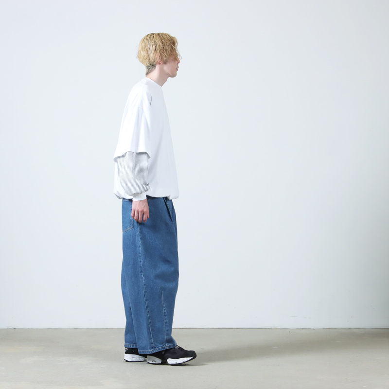is-ness(ͥ) 5PK BALLOON PANTS(Enzyme Wash)