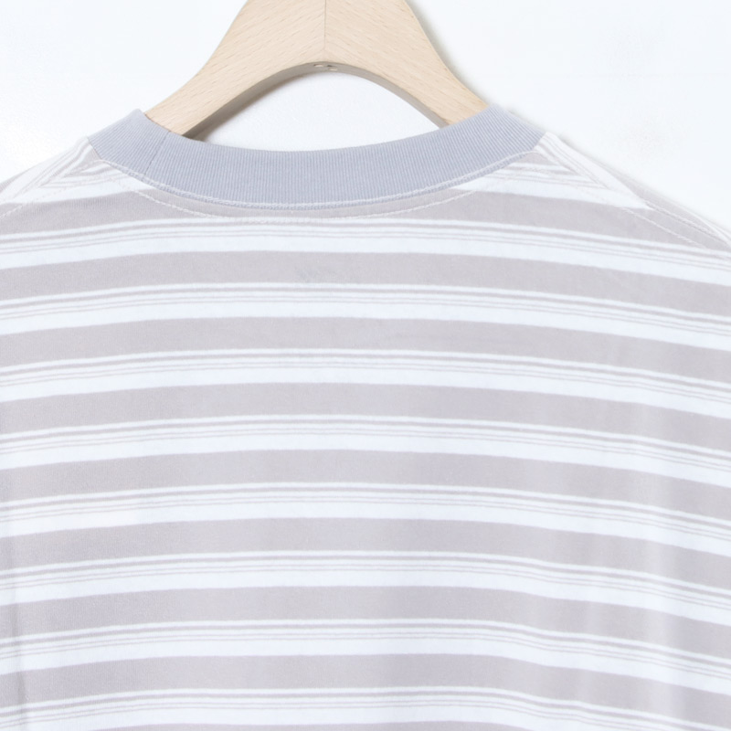 is-ness(ͥ) BALLOON STRIPES LONG SLEEVE T SHIRT