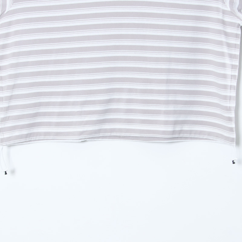 is-ness(ͥ) BALLOON STRIPES LONG SLEEVE T SHIRT
