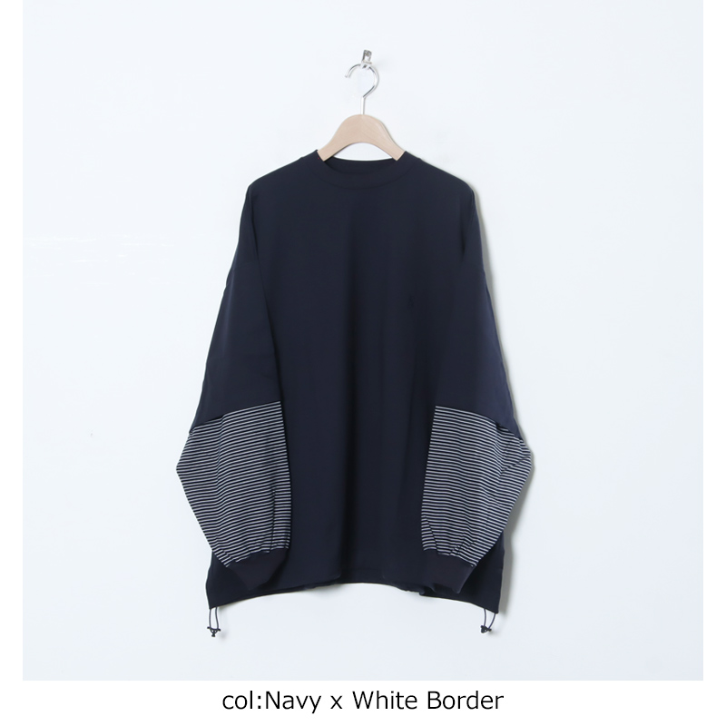 is-ness(ͥ) BALLOON LAYERED LONG SLEEVE T SHIRT