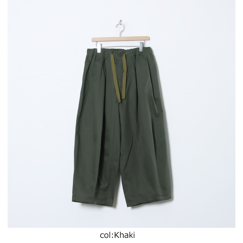 L（48）is-ness ah.h バルーンチノパン BALLOON BAKER PANTS | is-ness online shop | イズネス