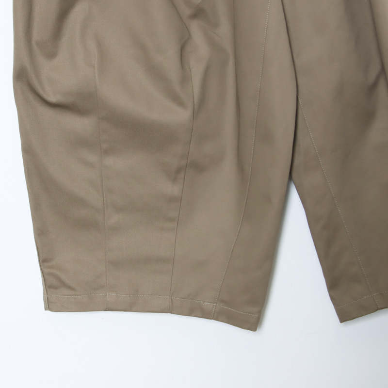 L（48）is-ness ah.h バルーンチノパン is-ness (イズネス) BALLOON EZ PANTS / バルーンイージーパンツ