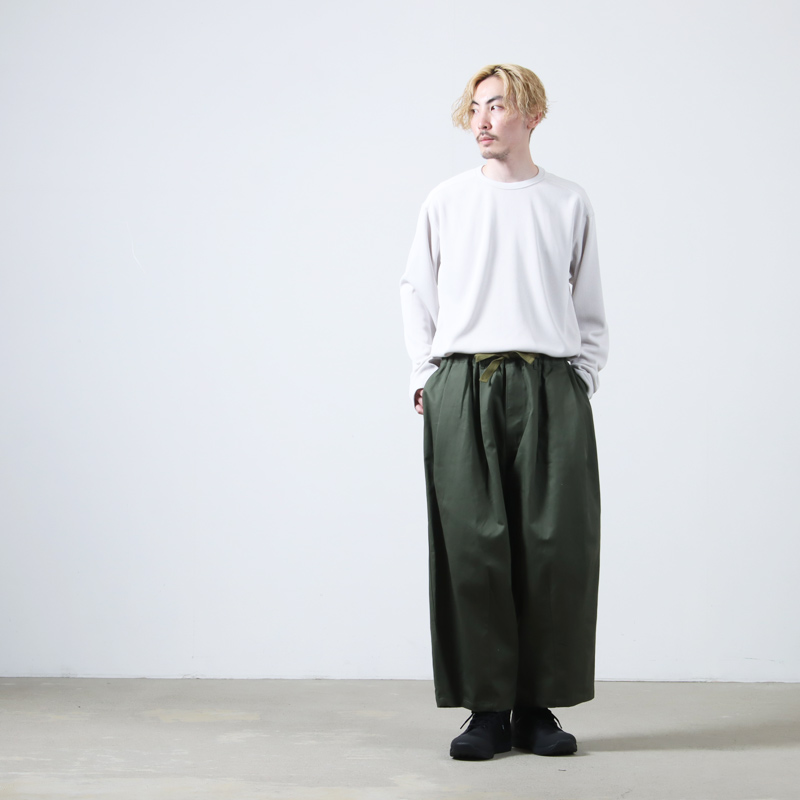 is-ness (イズネス) BALLOON EZ PANTS ワイドパンツ is-ness (イズネス) BALLOON EZ PANTS / バルーンイージーパンツ