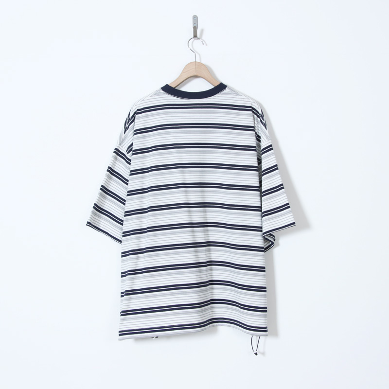 is-ness(�����ͥ�) Border Balloon T-Shirt
