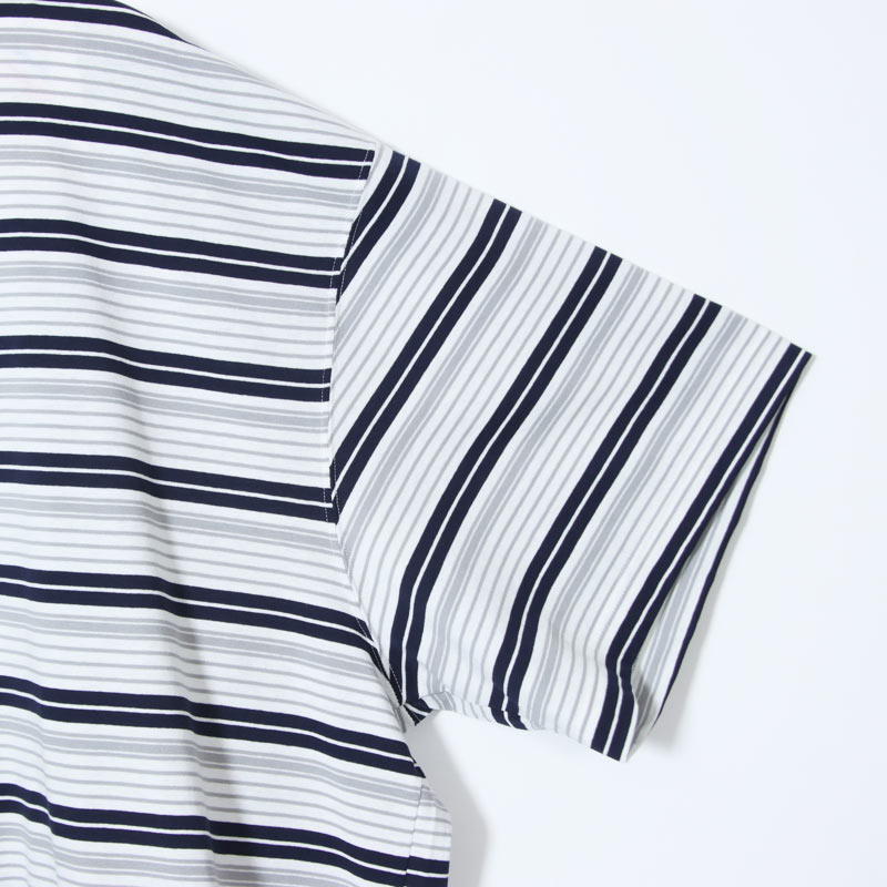 is-ness(�����ͥ�) Border Balloon T-Shirt