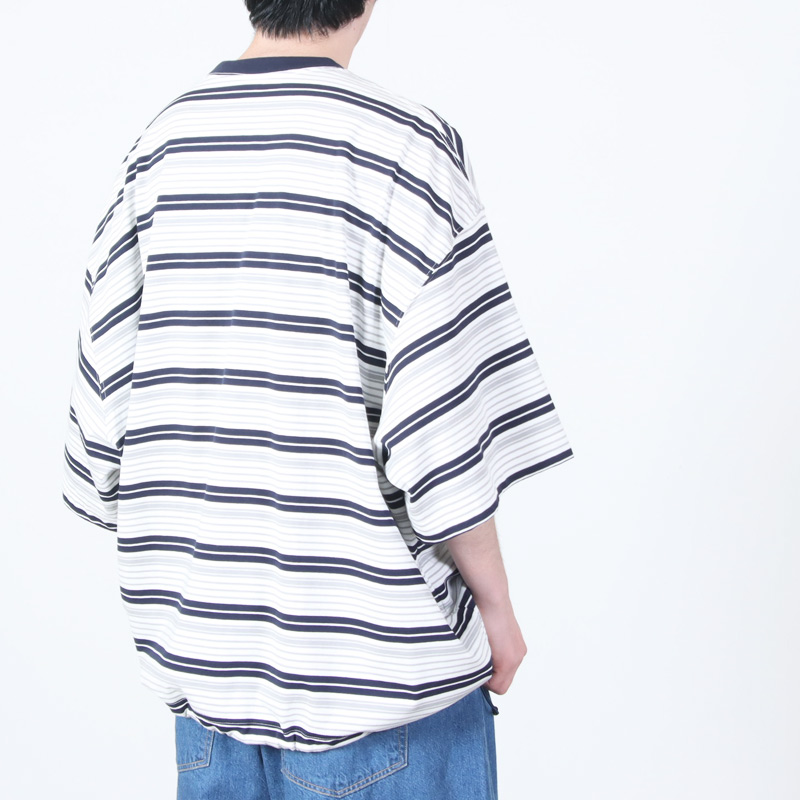 is-ness(�����ͥ�) Border Balloon T-Shirt