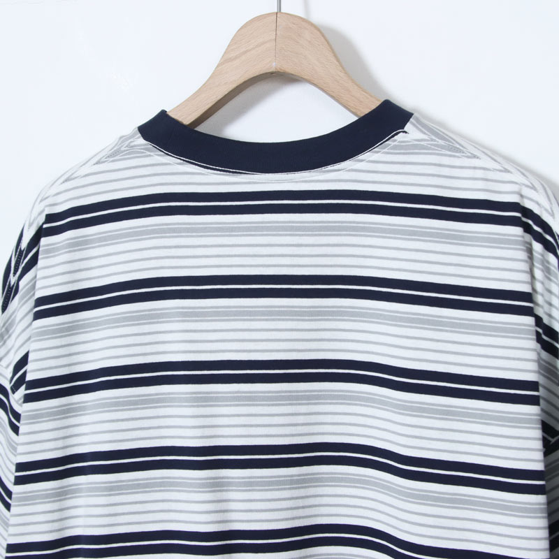 is-ness(�����ͥ�) Border Balloon T-Shirt