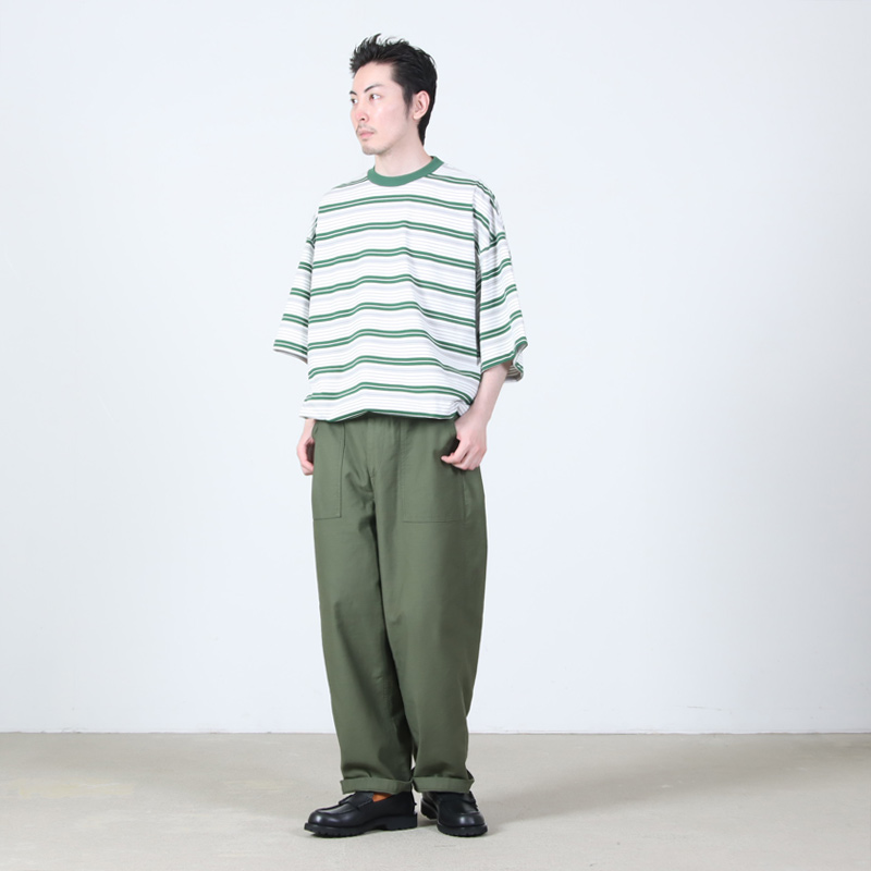 is-ness(�����ͥ�) Border Balloon T-Shirt