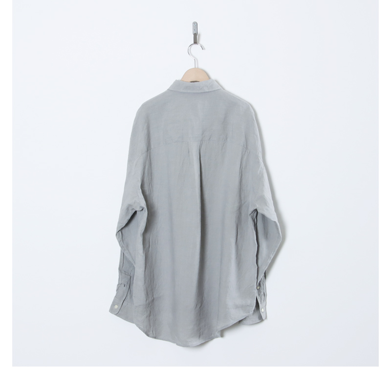 is-ness(�����ͥ�) Linen Long-Sleeve Shirt