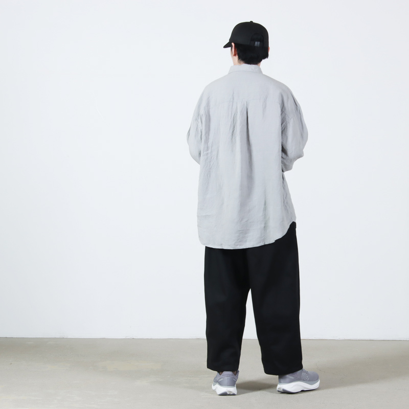 is-ness(�����ͥ�) Linen Long-Sleeve Shirt