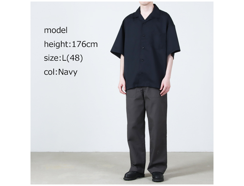 is-ness(�����ͥ�) Open Shirt